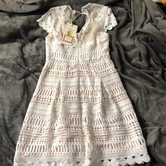 NWT Ivory Chelsea & Violet Dress Size Small - Picture 2 of 6